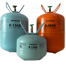 99.9% Puridad R134A Gas Tetrafluoroetano 30lb R134A Gas refrigerante R134A